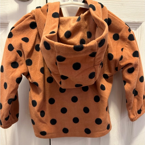 Carter’s Fleece Sweater Jacket Hoodie Size 12M NWOT - Picture 2 of 4